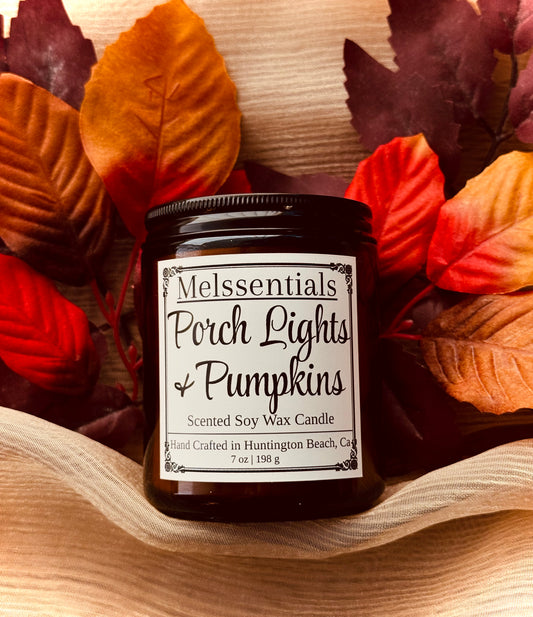 Porch Lights & Pumpkins